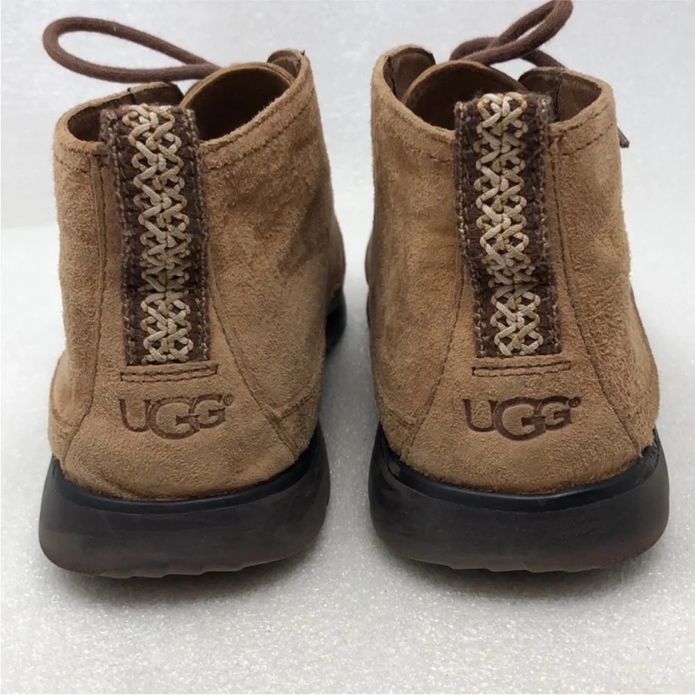 UGG Boots Freamon Chukka Chestnut Suede Ankle Men’s Size 11